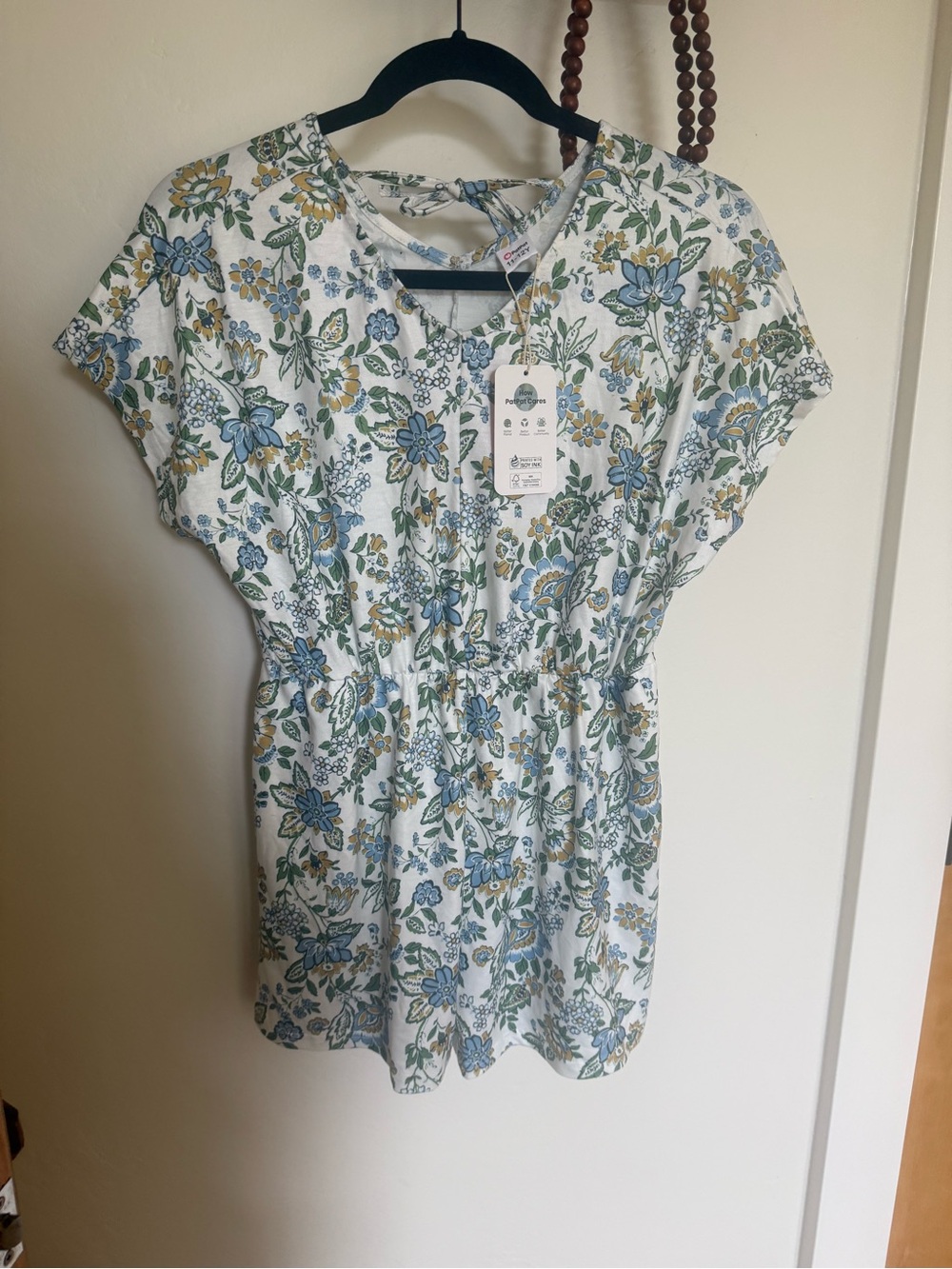 NWT 11-12 Youth PatPat Floral Romper